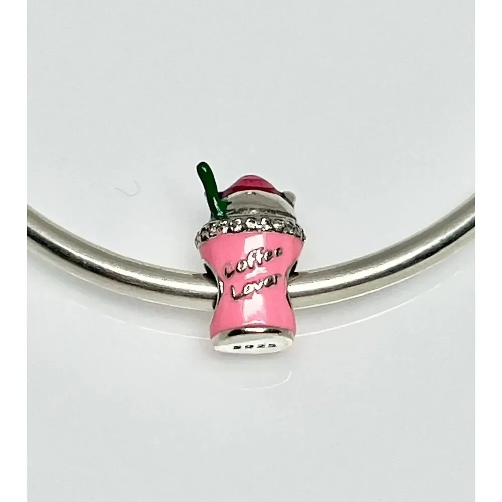 925 Sterling Silver love coffee